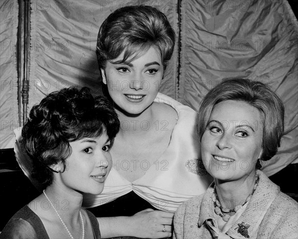 Dany Carrel, Michele Morgan and Sylva Koscina.