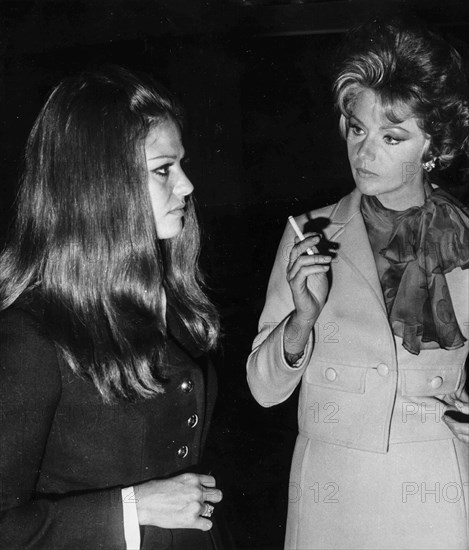 Claudia Cardinale and Sylva Koscina.