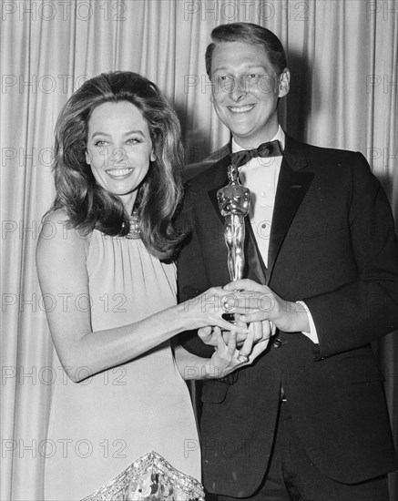 Leslie Caron, Mike Nichols and Oscar.