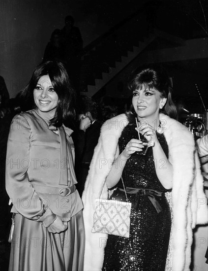 Sandra Milo and Gina Lollobrigida.