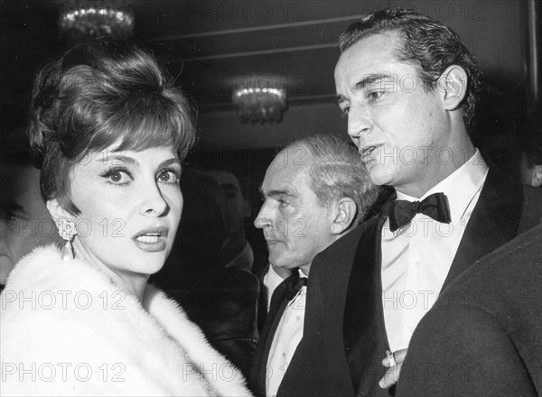 Gina Lollobrigida and Vittorio Gassman.