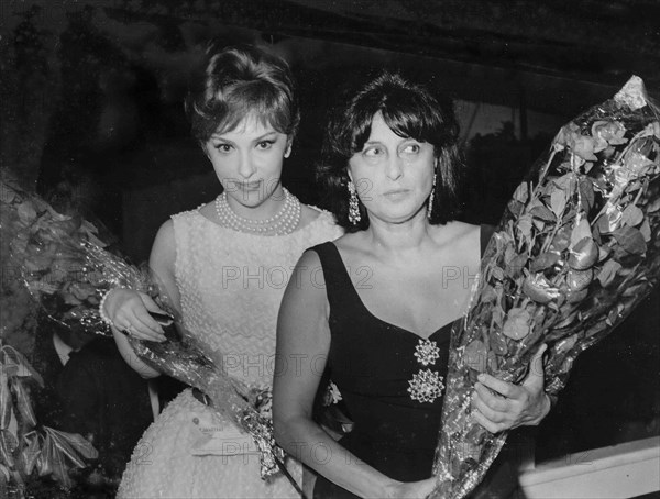 Anna Magnani and Gina Lollobrigida.