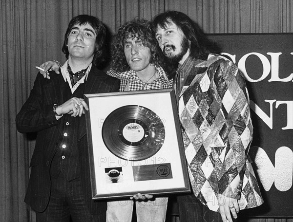 Roger Daltrey, John Entwistle and Keith Moon.