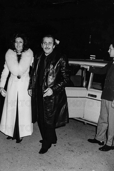 Franca Gandolfi and Domenico Modugno.