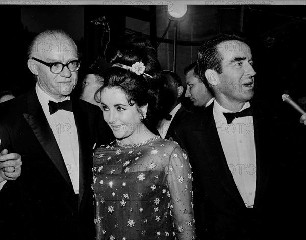 Phillip Burton and Elizabeth Taylor.