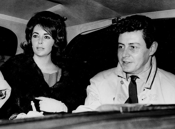 Elizabeth Taylor and Eddie Fisher.