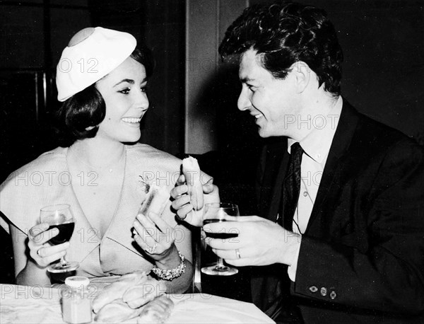 Elizabeth Taylor and Eddie Fisher.