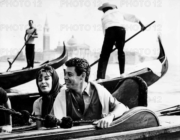 Elizabeth Taylor and Eddie Fisher.