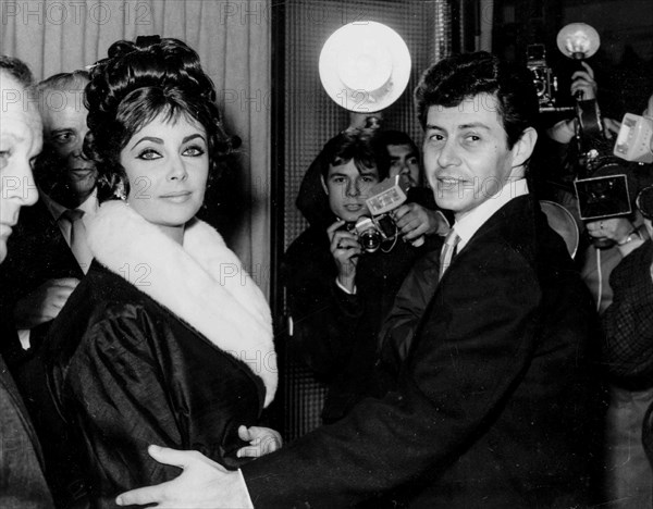 Elizabeth Taylor and Eddie Fisher.