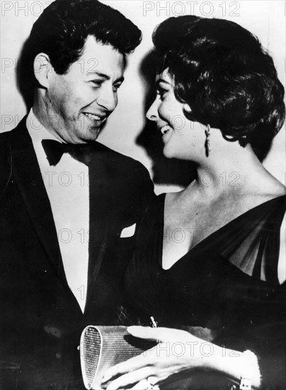 Elizabeth Taylor and Eddie Fisher.