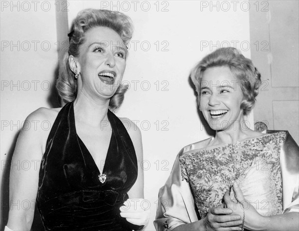 Celeste Holm and Maria Schell.