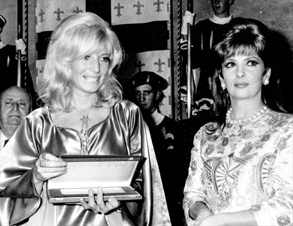 Monica Vitti and Gina Lollobrigida.