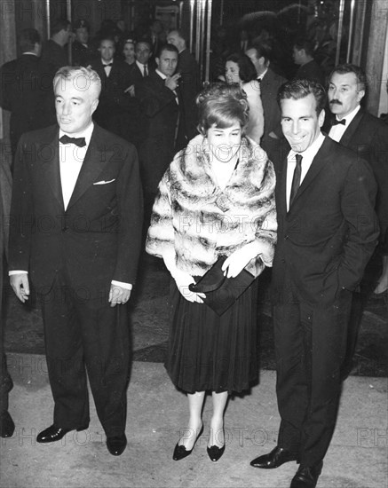 Maria Mercader, Maximilian Schell and Vittorio De Sica.