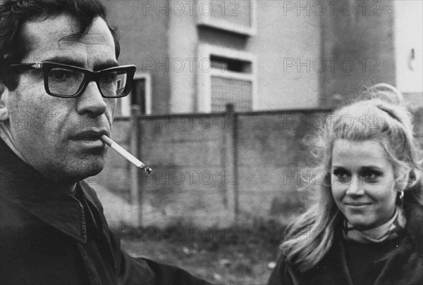 Roger Vadim and Jane Fonda.