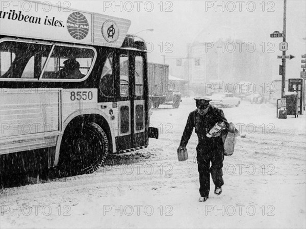 Snow In New York.