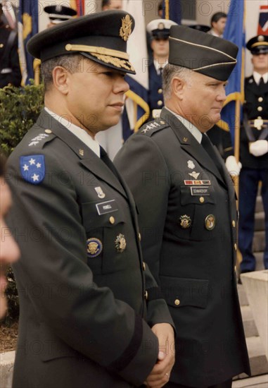 Colin L. Powell and Herbert Norman Schwarzkopf.