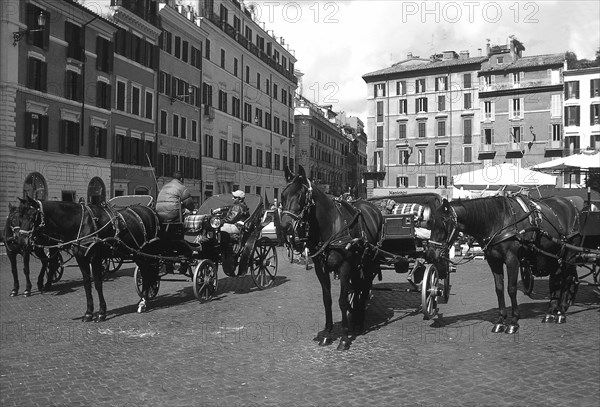 Italy. Lazio. Rome. Spagna Square