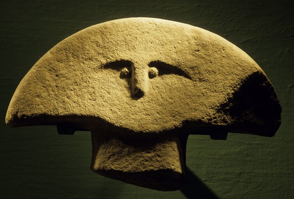 Italy. Pontremoli. Stele Museum In Piagnaro Castle. Massa. 1000bc