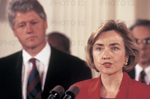 Hillary and Bill Clinton