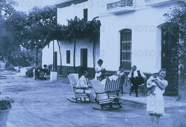 Federico Garcia Lorca's House. Huerta De San Vincente. Spain