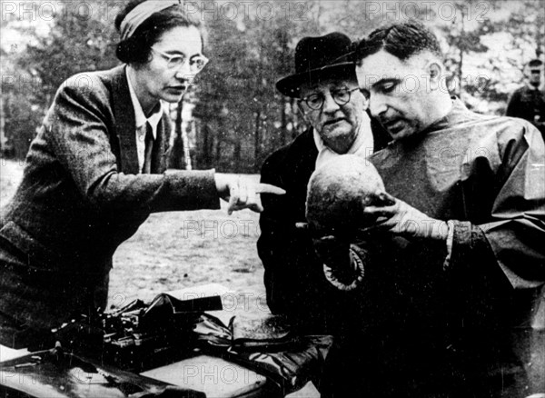 Discovery Of Remains Of The Cadavers Of The Katyn Massacre Of 1940.