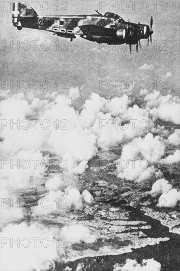 Bomber on malta island