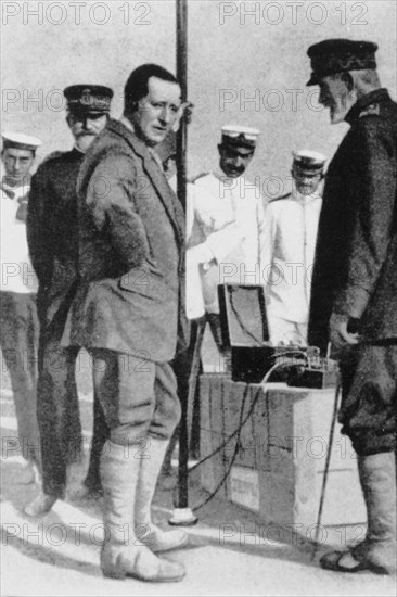 Guglielmo marconi in tobruk