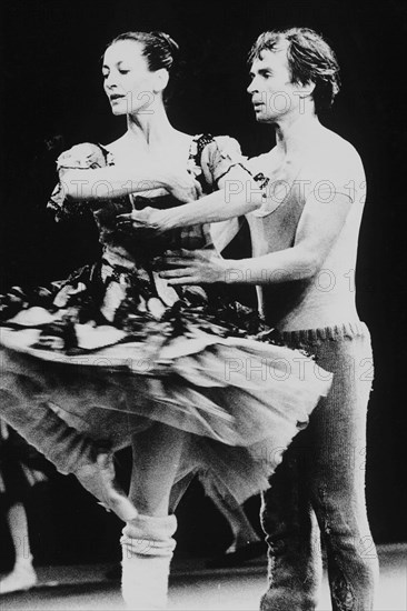 Rudolf nureyev, carla fracci