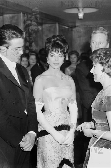 Warren beatty, joan collins, 1961