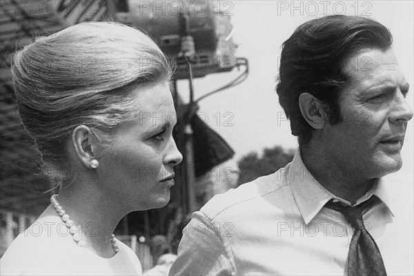 Faye dunaway, marcello mastroianni, 1968