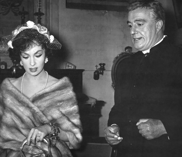 Gina lollobrigida, vittorio de sica, 1958