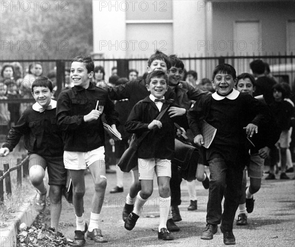 Italy, elementary school, 70s