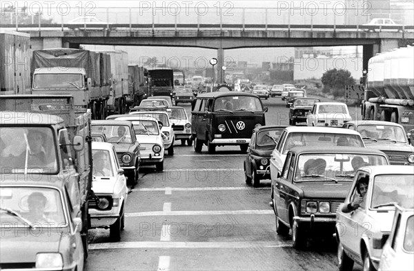 Traffic, milan, 70's