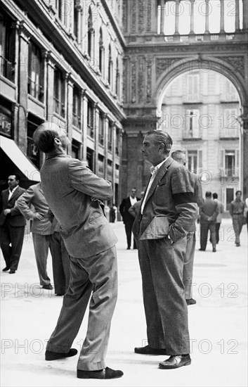 Galleria umberto I, naples, 60's