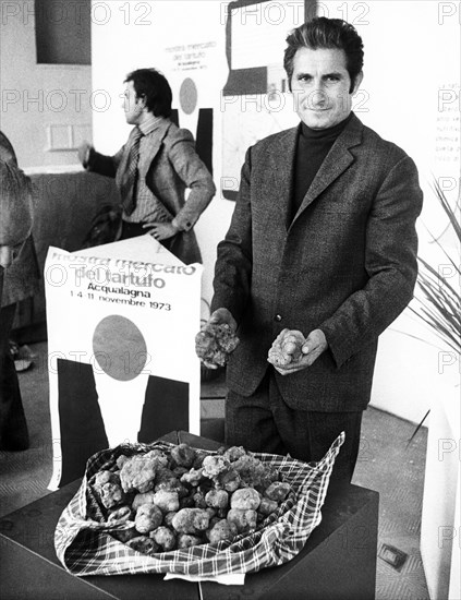 Truffle fair, alba, italy 1973