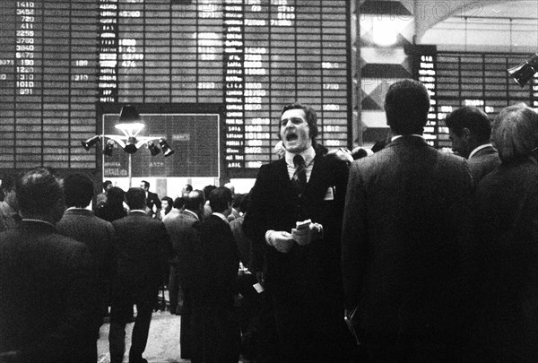 Stock exchange, milan 1976
