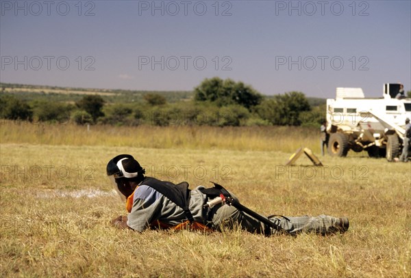 South africa, mine removal operation