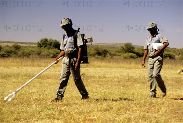 South africa, mine removal operation