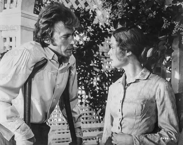 The beguiled, clint eastwood and elizabeth hartman, 1971