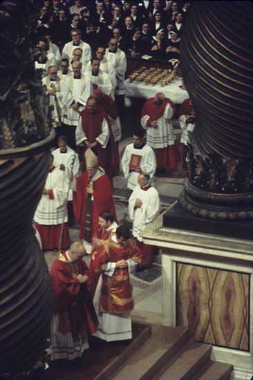 Paolo vi consistory for the creation of new cardinals, 70's