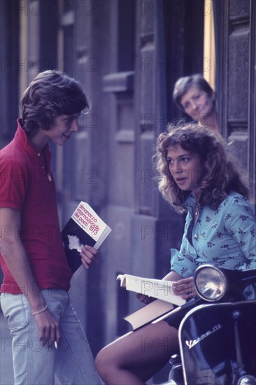 Young couple, 70's