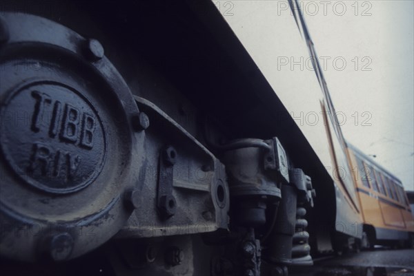 Detail of tram rails, 70's