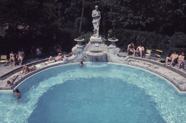 Swimming pool of spa, 70's