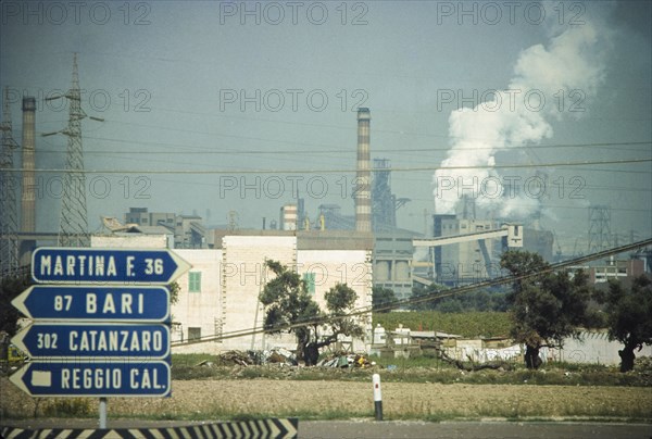 Italsider, taranto, 70's