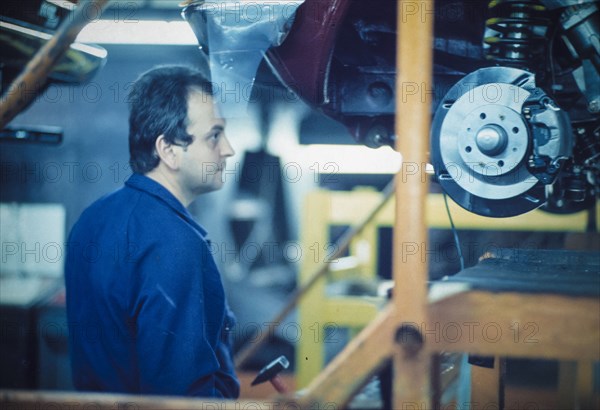 Fiat car industry, turin, 70's