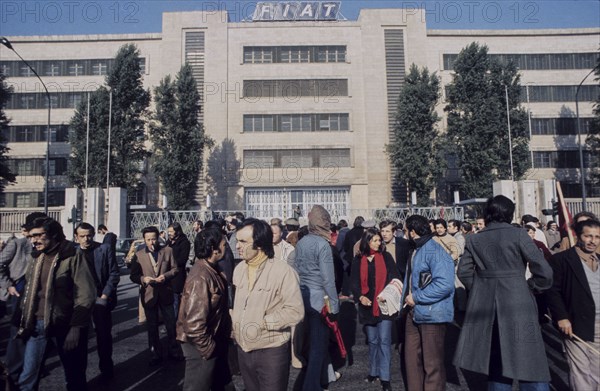 Turin fiat worker, 70's