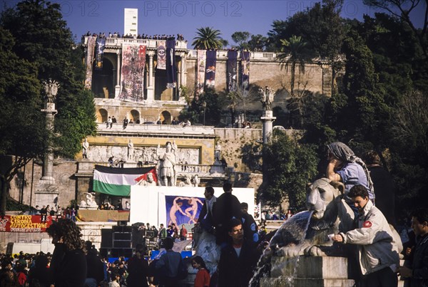 Pantera demonstration, rome