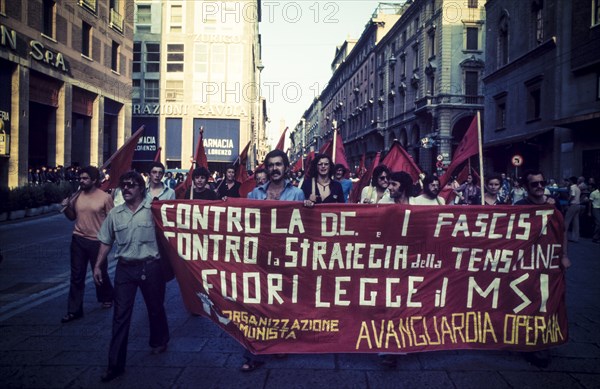 Worker demonstration, 1968