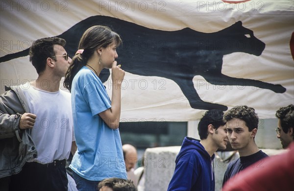 Pantera demonstration, 90's