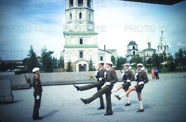 Ussr, siberia, irkutsk, change of the guard